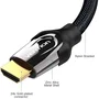Vention Cable HDMI 2.0 4K 75cm Negro Trenzado VAA-B05-B075